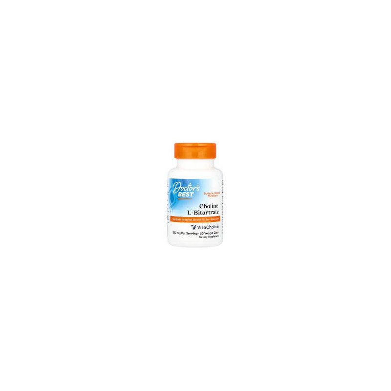 DOCTOR'S BEST Choline L-Bitartrate (60 kaps.)