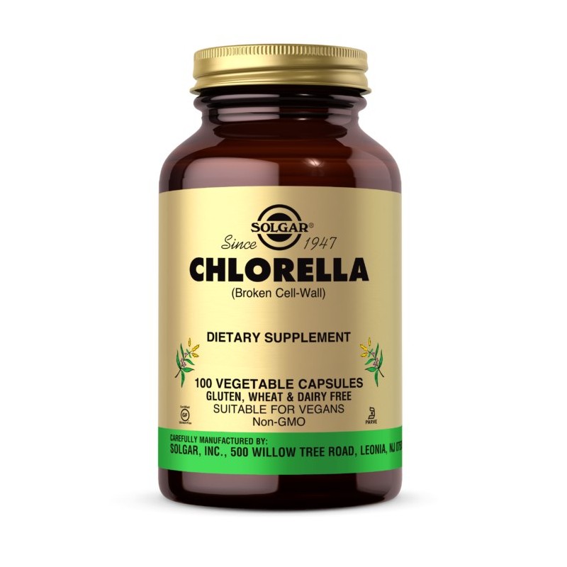 SOLGAR Chlorella 520 mg (100 kaps.)