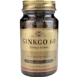 SOLGAR Ginkgo 60 - Ginkgo Biloba (60 kaps.)