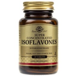 SOLGAR Isoflavones - Izoflawony Sojowe 38 mg (30 tabl.)