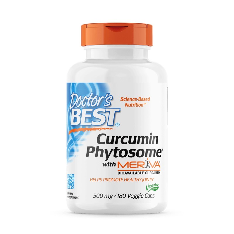 DOCTOR'S BEST Curcumin Phytosome with Meriva (180 kaps.)