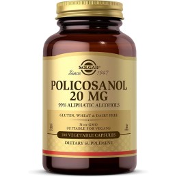 SOLGAR Policosanol - Polikosanol 20 mg (100 kaps.)