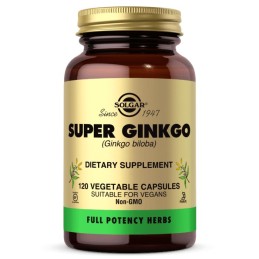 SOLGAR Super Ginkgo (120 kaps.)