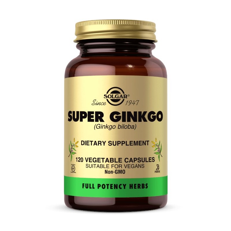 SOLGAR Super Ginkgo (120 kaps.)