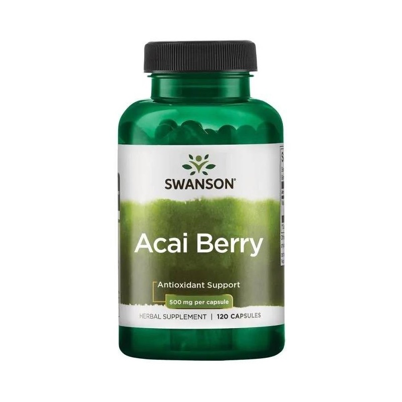 SWANSON Acai owoce 500 mg (120 kaps.)