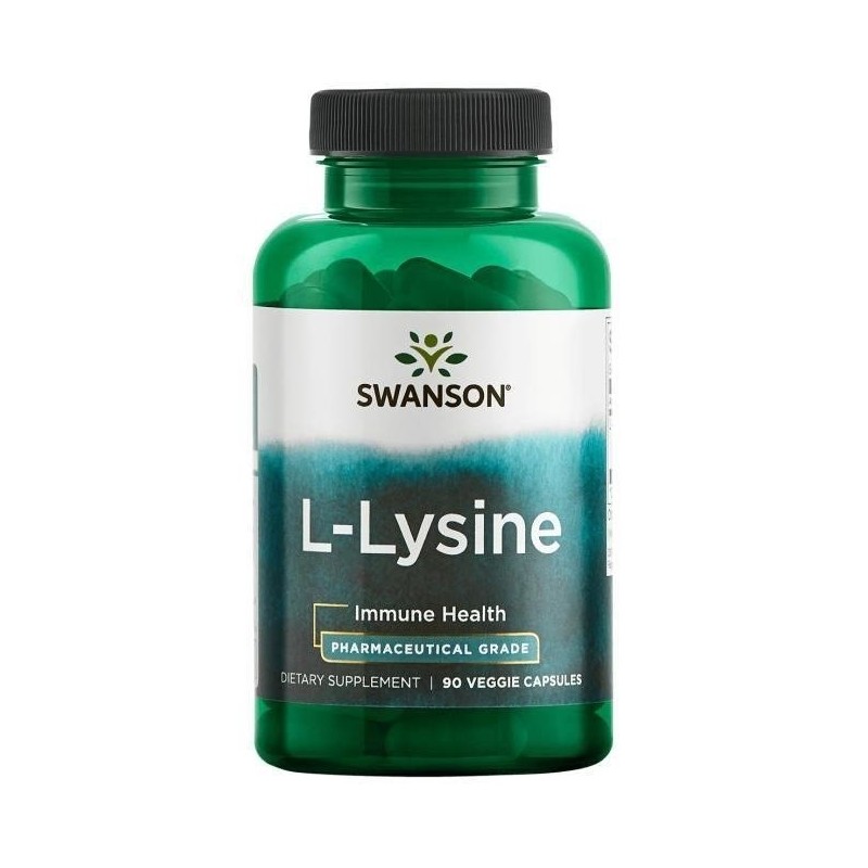 SWANSON AjiPure L-Lizyna 500 mg (90 kaps.)