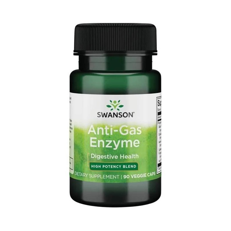 SWANSON Anti-Gas Enzyme (90 kaps.)