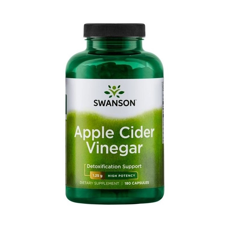 SWANSON Apple Cider Vinegar 625 mg (180 kaps.)