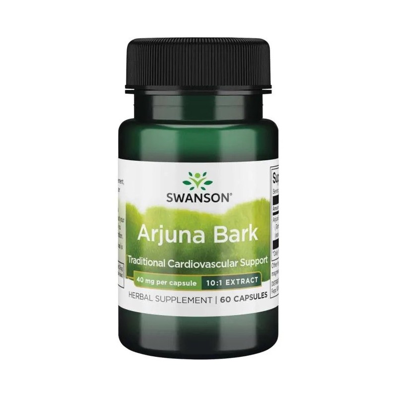 SWANSON Arjuna Bark 40 mg Extract (60 kaps.)