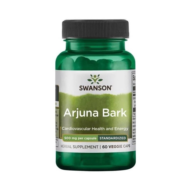 SWANSON Arjuna extract 500 mg (60 kaps.)