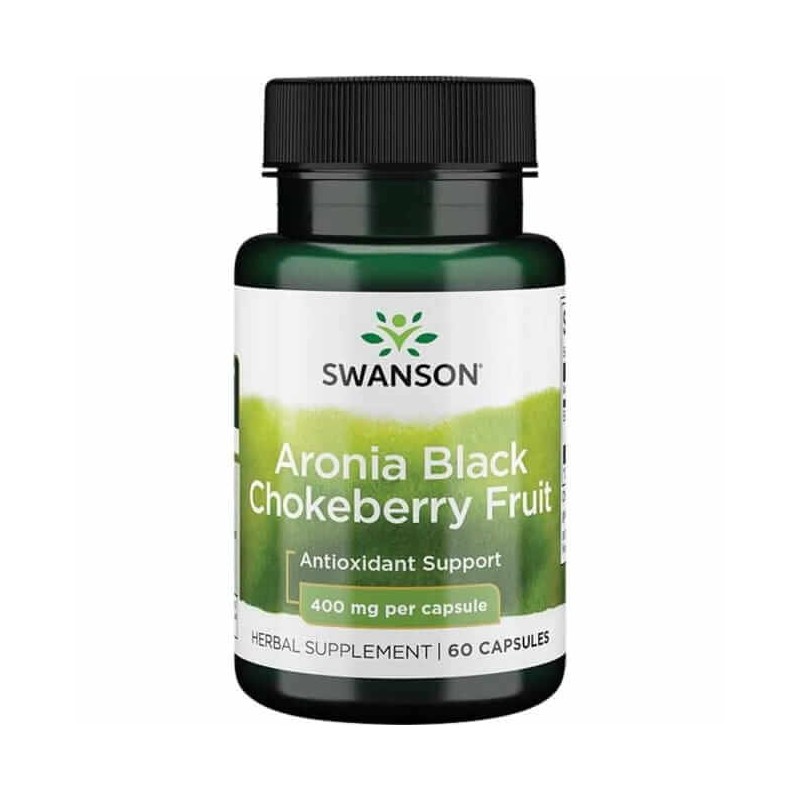 SWANSON Aronia Black Chokeberry Fruit (60 kaps.)