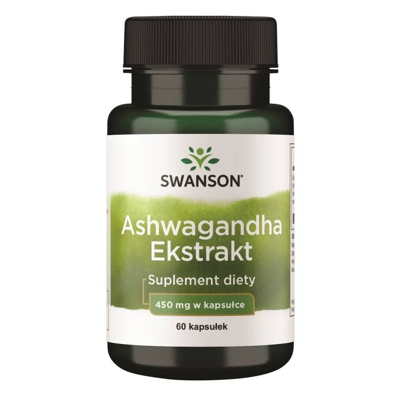 SWANSON Ashwagandha ekstrakt (60 kaps.)