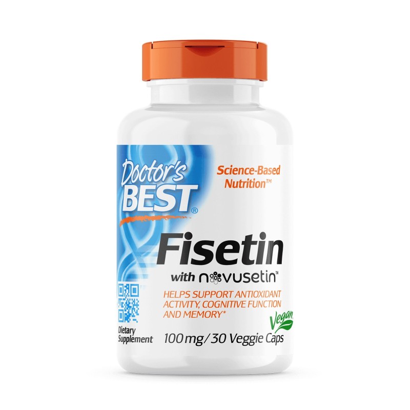DOCTOR'S BEST Fisetin - Novusetin (30 kaps.)