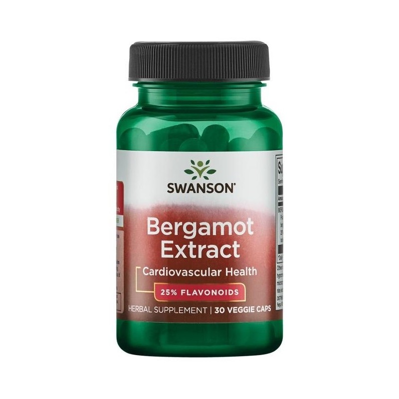 SWANSON Bergamot Extract 500 mg (30 kaps.)