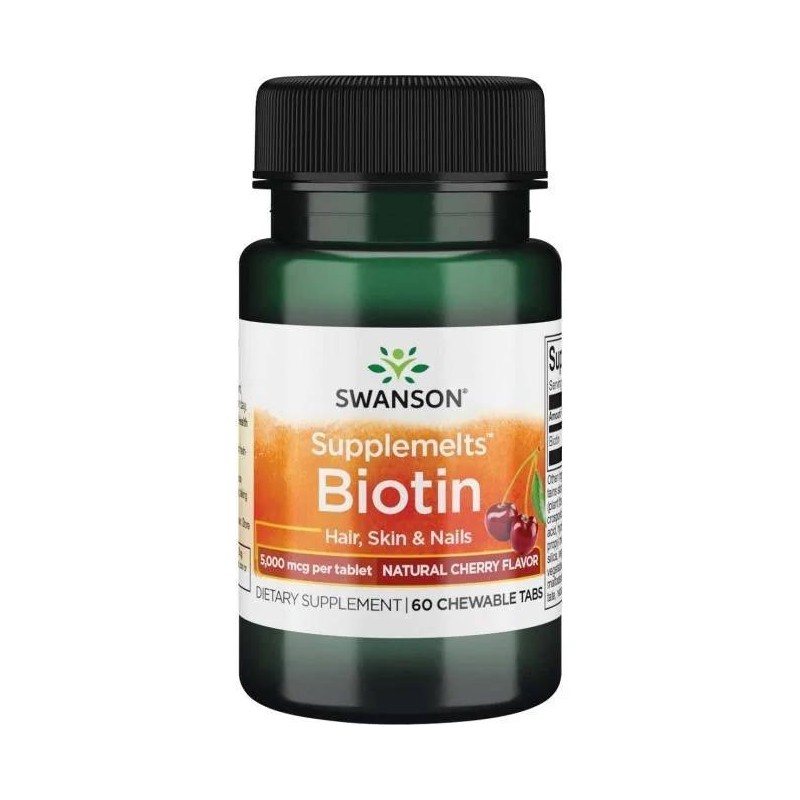 SWANSON Biotyna (60 tabl. do ssania)