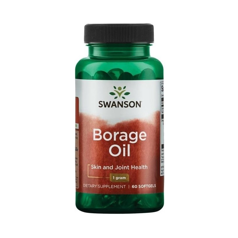 SWANSON Borage Oil (60 kaps.)