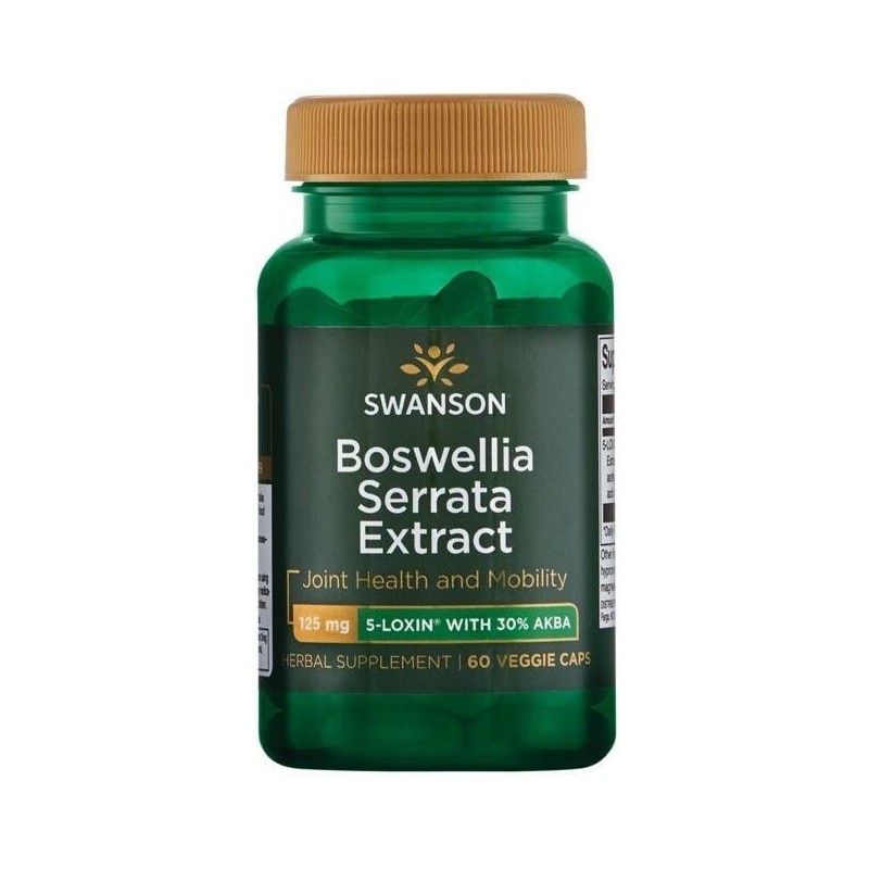 SWANSON Boswellia Serrata Extract 125 mg (60 kaps.)
