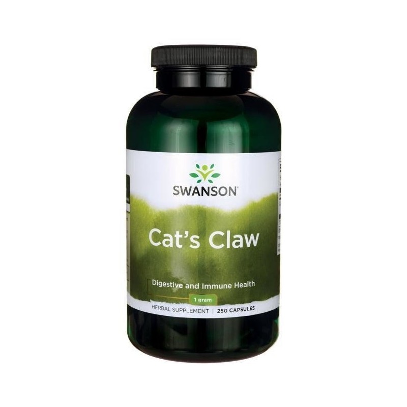 SWANSON Cat's Claw - Koci Pazur 500 mg (250 kaps.)