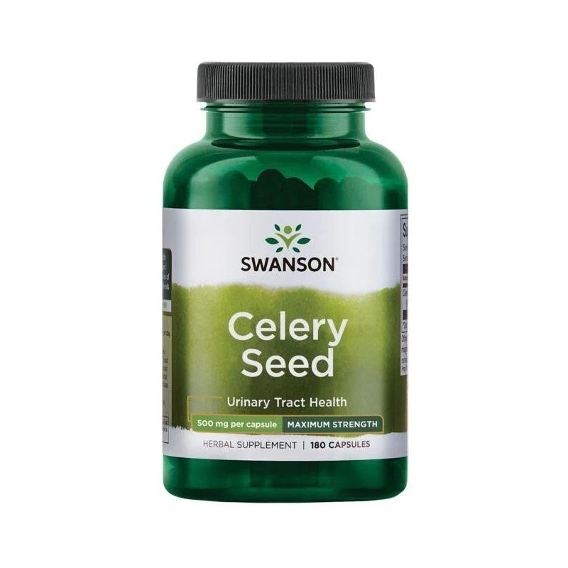 SWANSON Celery Seed 500 mg (180 kaps.)