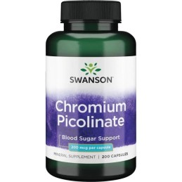 SWANSON Chromium Picolinate 200 mcg (200 kaps.)