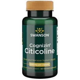 SWANSON Cognizin Citicoline 500 mg (60 kaps.)