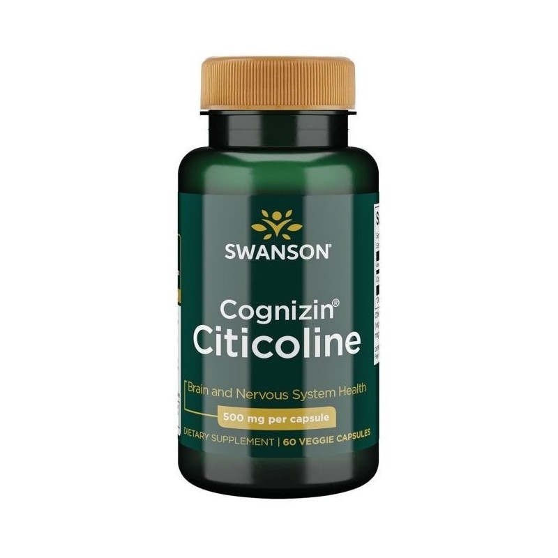 SWANSON Cognizin Citicoline 500 mg (60 kaps.)