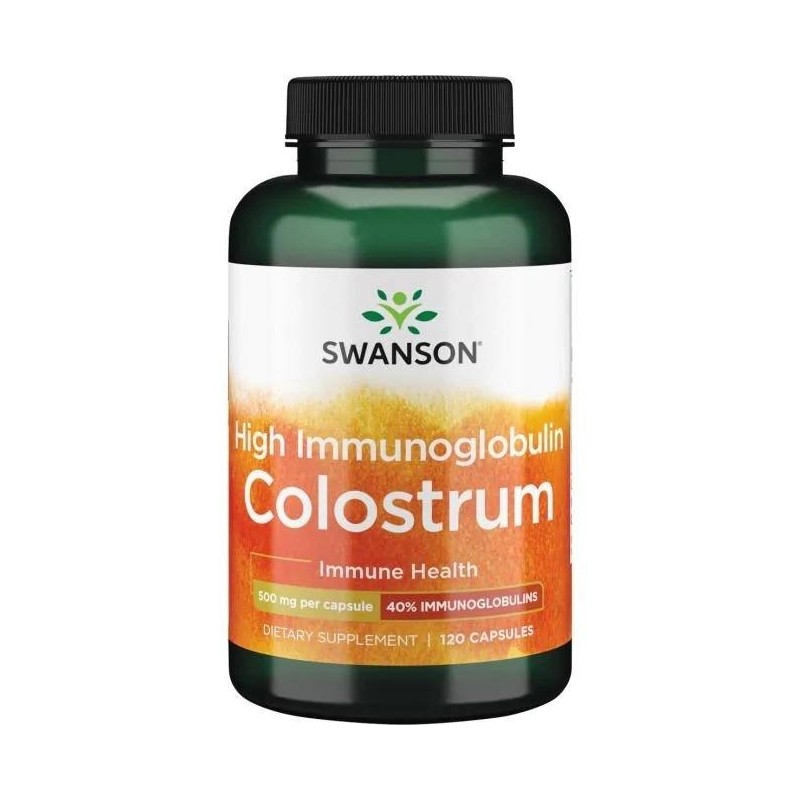 SWANSON Colostrum High IG 500 mg (120 kaps.)