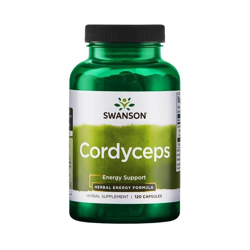 SWANSON Cordyceps 600 mg (120 kaps.)
