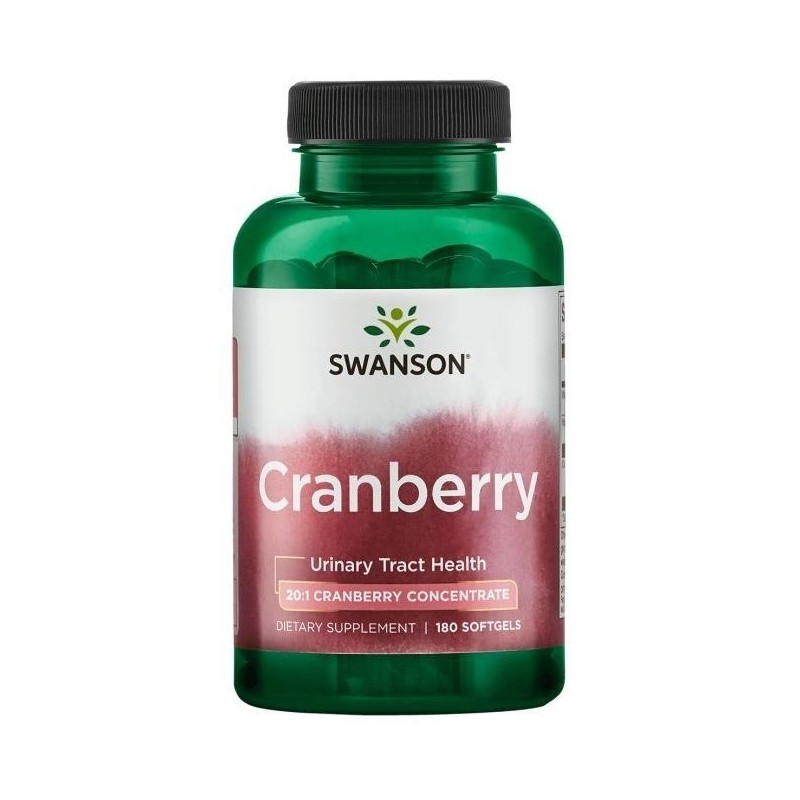 SWANSON Cranberry - Żurawina (180 kaps.)