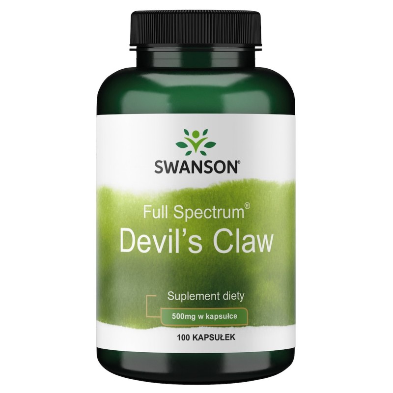 SWANSON Devil's claw 500 mg (100 kaps.)