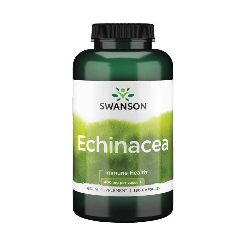 SWANSON Echinacea 400 mg (180 kaps.)