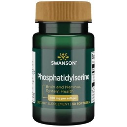 SWANSON Fosfatydyloseryna 100 mg (30 kaps.)