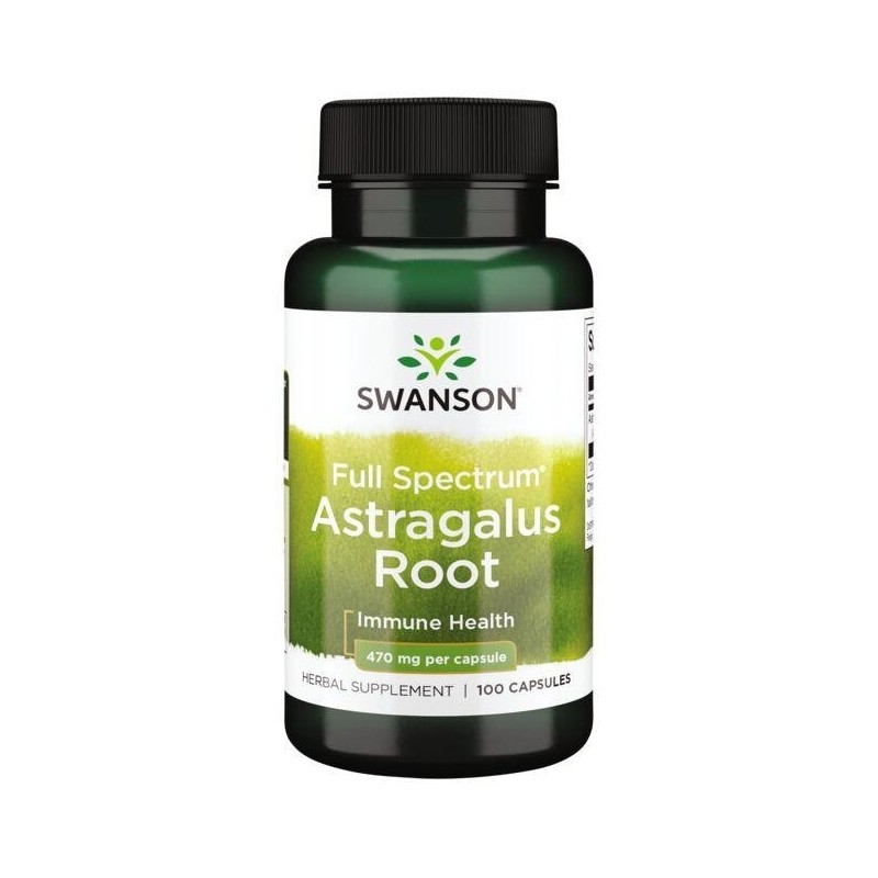 SWANSON Full Spectrum Astragalus Root 470 mg (100 kaps.)