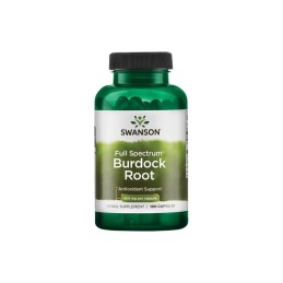 SWANSON Full Spectrum Burdock Root - Korzeń Łopianu 460 mg (100 kaps.)