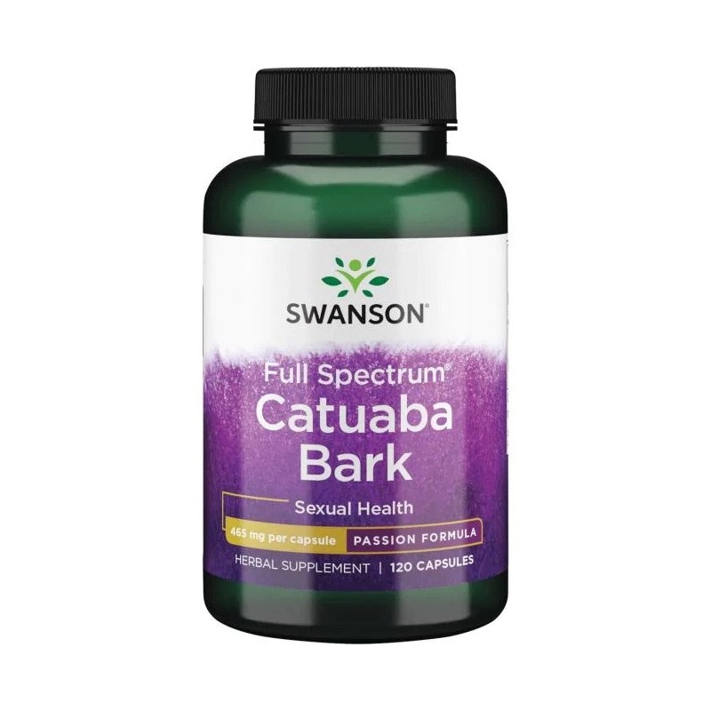 SWANSON Full Spectrum Catuaba Bark 465 mg (120 kaps.)