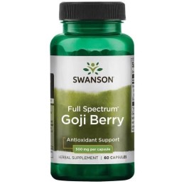 SWANSON Full Spectrum Goji 500 mg (60 kaps.)