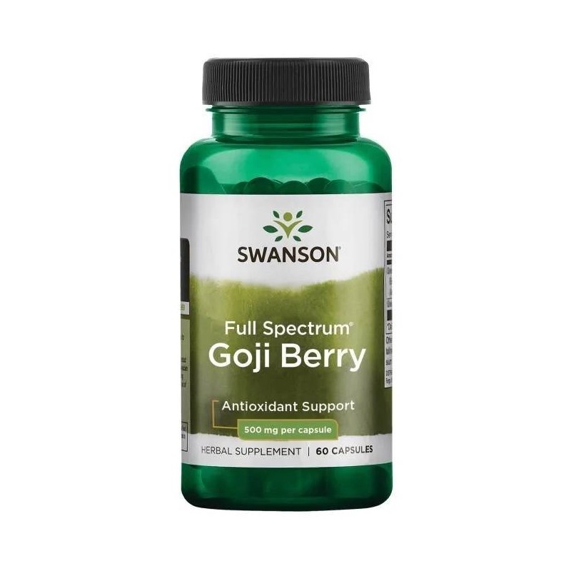 SWANSON Full Spectrum Goji 500 mg (60 kaps.)