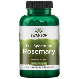 SWANSON Full Spectrum Rosemary 400 mg (90 kaps.)