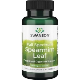 SWANSON Full Spectrum Spearmint leaf 400 mg (60 kaps.)