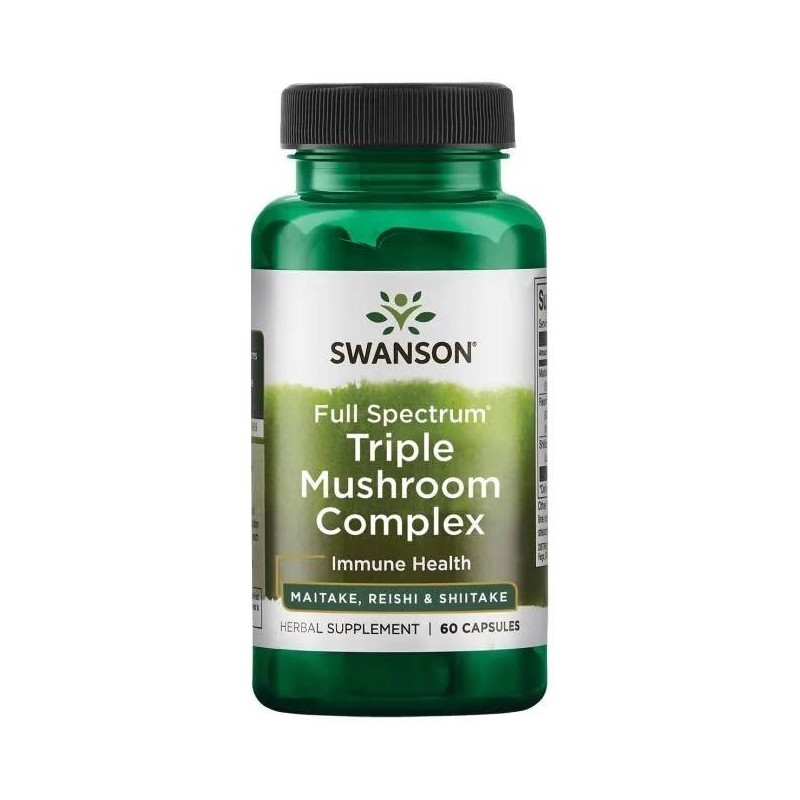 SWANSON Full Spectrum Triple Mushroom (60 kaps.)
