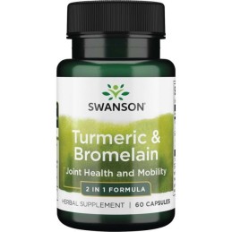 SWANSON Full Spectrum Turmeric & Bromelain (60 kaps.)