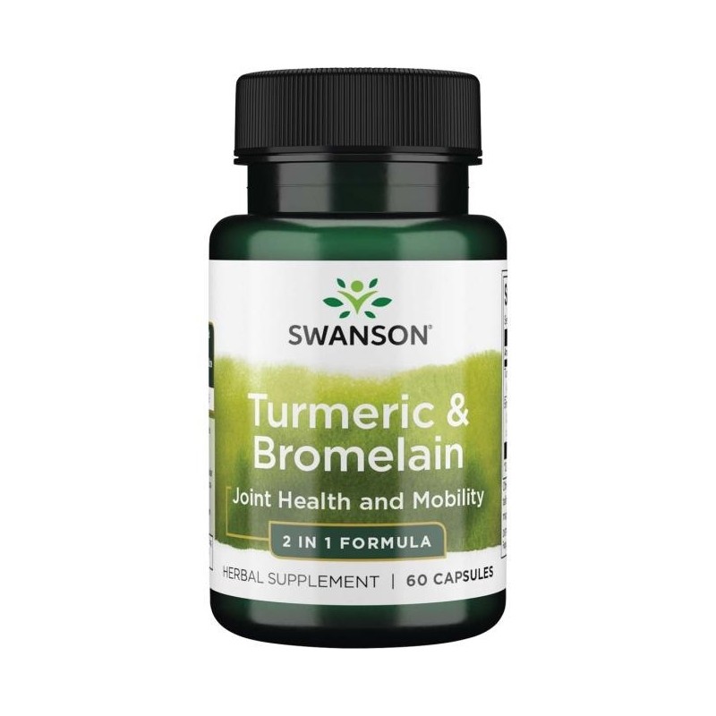 SWANSON Full Spectrum Turmeric & Bromelain (60 kaps.)
