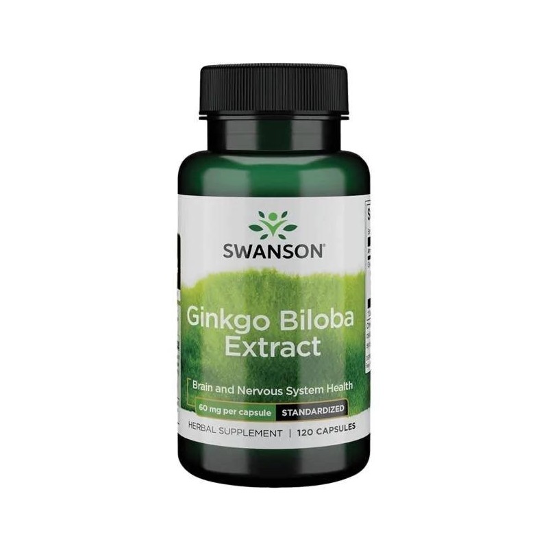 SWANSON Ginkgo Select 60 mg (120 kaps.)