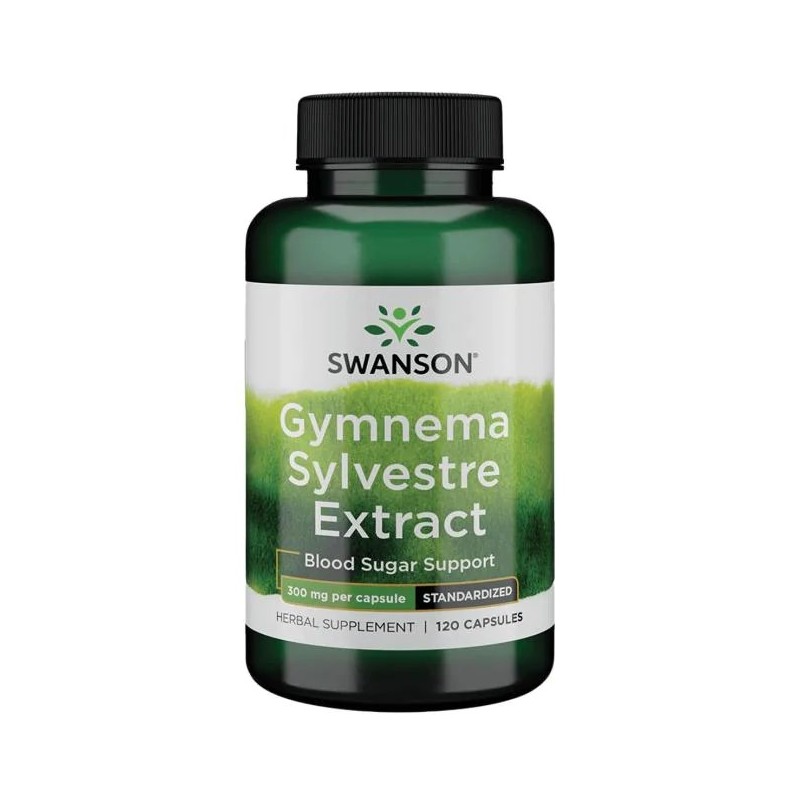 SWANSON Gymnema Sylvestre ekstrakt 300 mg (120 kaps.)