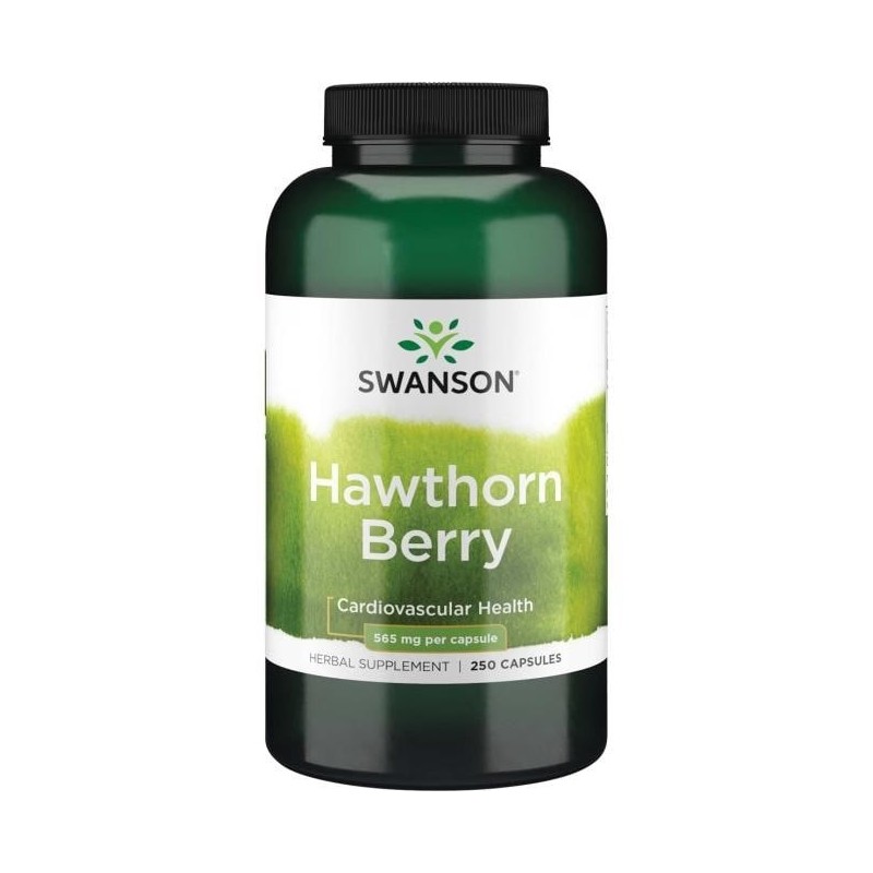 SWANSON Hawthorn Berry 565 mg (250 kaps.)