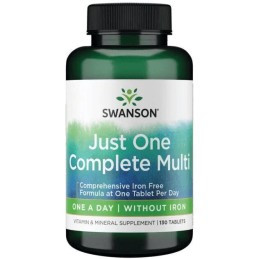 SWANSON Just One Complete Multi - Without Iron (130 tabl.)