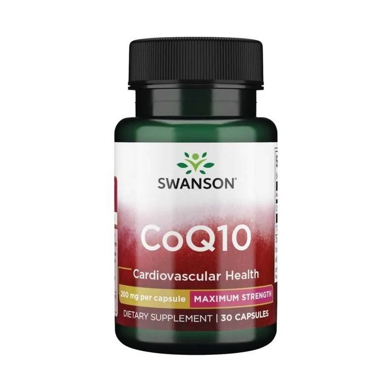 SWANSON Koenzym Q10 200 mg (30 kaps.)