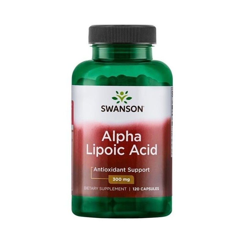 SWANSON Kwas alfa liponowy 300 mg, ALA (120 kaps.)