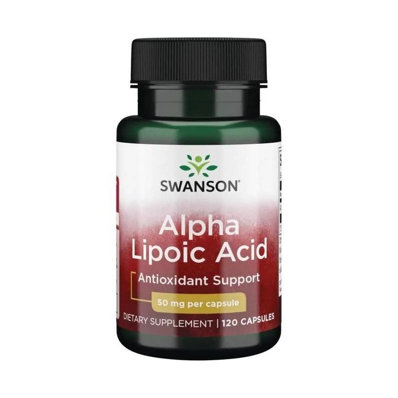 SWANSON Kwas alfa liponowy 50 mg, ALA (120 kaps.)