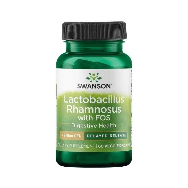 SWANSON Lactobacillus Rhamnosus with FOS (60 kaps.)